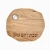 Oblong Acacia Wood Challah Board with Salt Holder