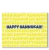 Happy Chanukah Full Sized Packaged Cards & Envelopes - 6 Pack
