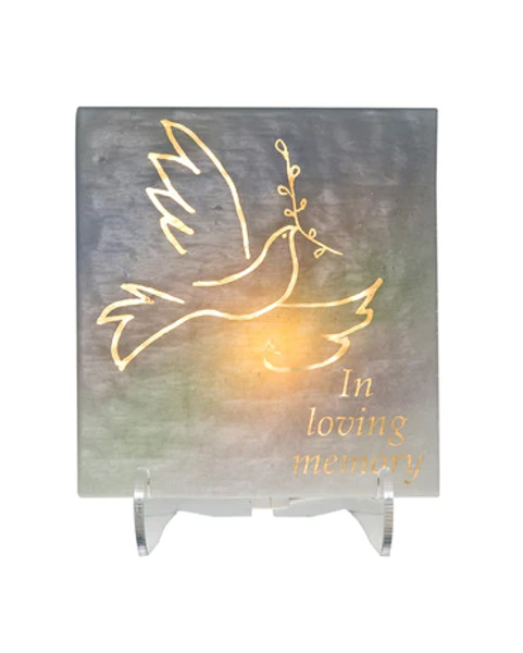 Beames Designs Electric "Dove"  Yahrzeit  Holder