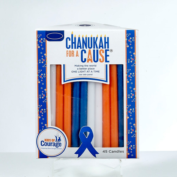 Chanukah For A Cause:  Candles For Kids Of Courage