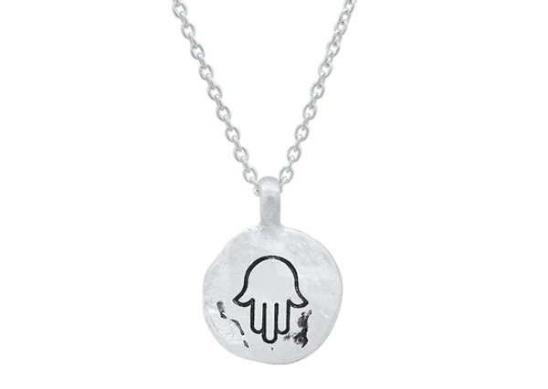 Western Wall Collection - Small Hamsa Necklace