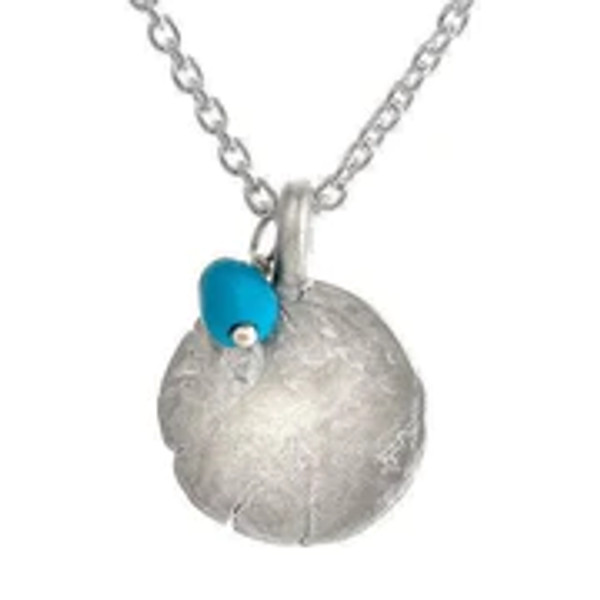 Western Wall Collection - Pendant With Turquoise Bead Necklace