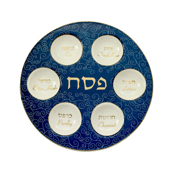 Ceramic Seder Plate