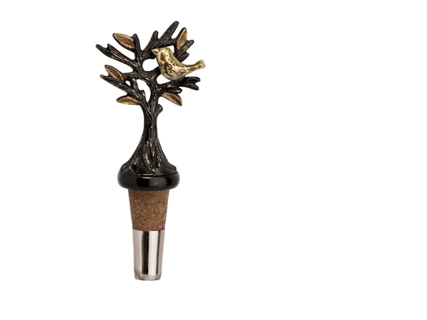 Emanuel Copper Tree of Life Wine Recorker