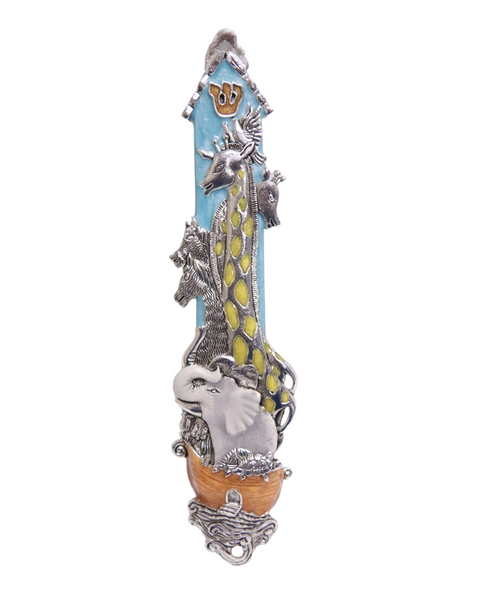 Noah's Ark Mezuzah - Pastel Colors