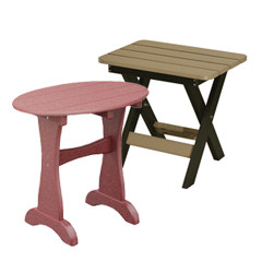 Poly Side Tables & Accessories