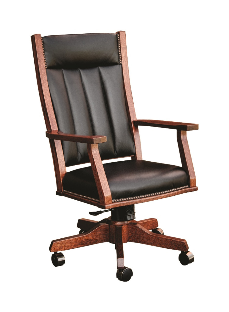 Br Moc250 Office Chair Mission Style Whispering Pines Furniture