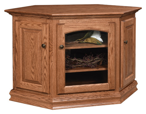 AO-48731-C Traditional Corner TV Stand