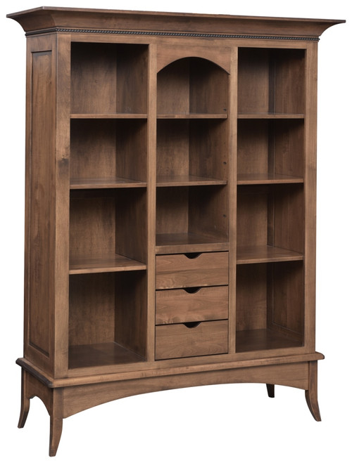 GO-3318 Bunker Hill Bookcase w/ Drawers