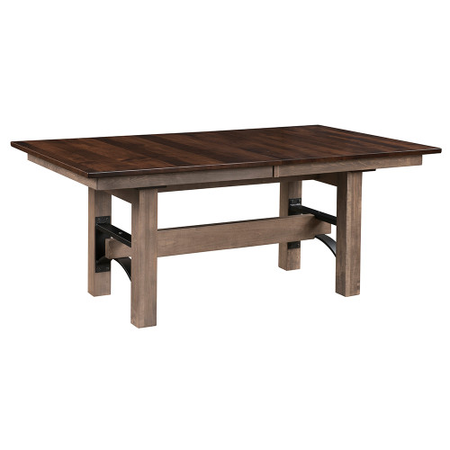 Frontier Double Pedestal Table