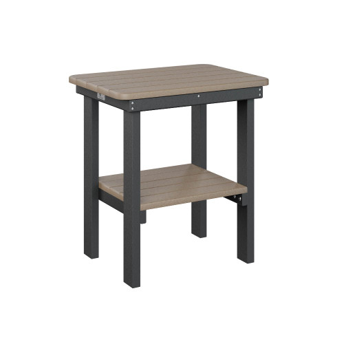 Rectangular Poly End Table
