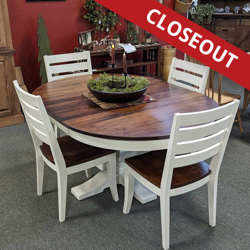 (CLOSEOUT) Oval Dining Set