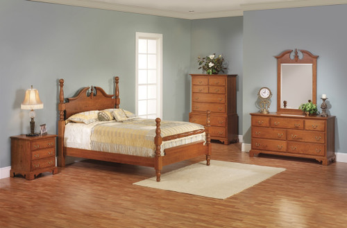 Elegant River Bend Cannon Ball Bedroom Suite