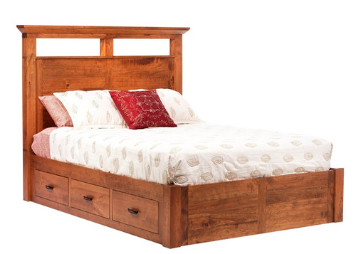 Redmond Wellington Queen Size Panel (Platform) Bed