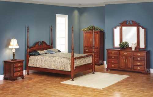 Victoria's Tradition Pilaster Bedroom Suite