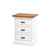 Poplar 3-Drawer Nightstand
