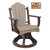HTC Daisy Arm Swivel Dining Chair