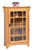 GO-3306 Small Mission Single Door Bookcase