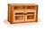 Rustic Hickory TV Stand