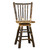 Rustic Hickory Stick Back Barstool