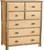 Rustic Hickory 7-Drawer Dresser