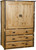 Rustic Hickory Armoire