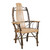 Rustic Hickory Contour Chair