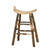 Rustic Hickory Western Barstool