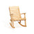 Curve Back Wood Rocker