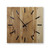 David Aaron Wall Clock - Rustic Hickory