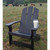 Summertown Black Poly Adirondack Chair