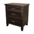 JL 104B Plymouth Splay Base 3-Drawer Nightstand