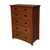 JL 511 Dutch County Mission Chest of Drawers