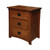 JL 521 Dutch County Mission 27" 3-Drawer Nightstand