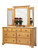 Journeys End 66" Dresser with Tri View Mirror