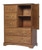 Sierra Classic Chest of Drawers with Door