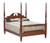 Victoria's Tradition Queen Size Pilaster Bed