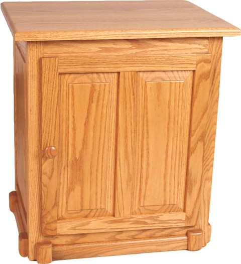 MF501 Square Raised-Panel End Table