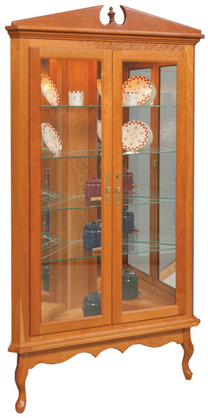 GO-2030 Queen Anne Corner Curio