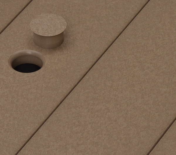 Garden Classic 44" Square Poly Table