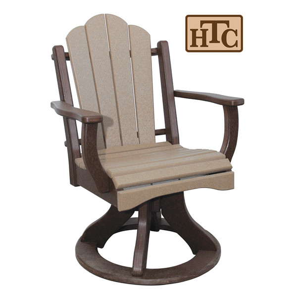 HTC Daisy Arm Swivel Dining Chair