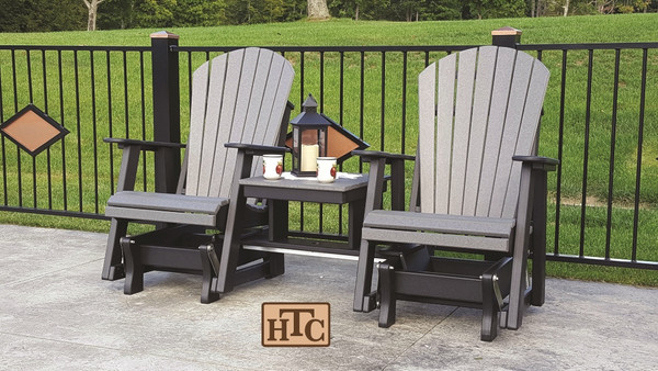 HTC Gliding Settee Table