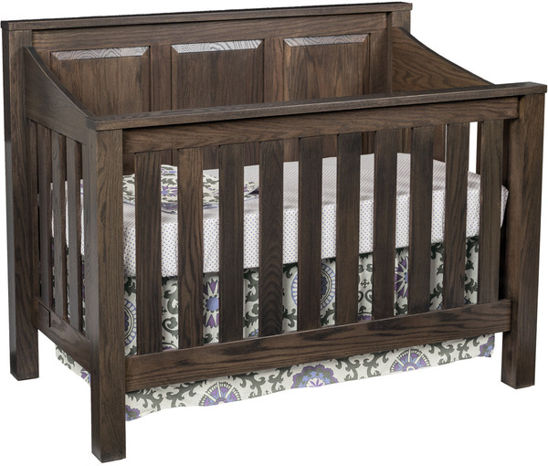 JR Mission Panel Crib (Convertible)