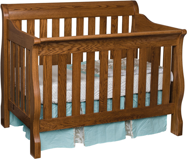 JR Traditional Slat Crib (Convertible)