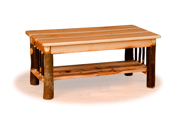 Rustic Hickory Coffee Table