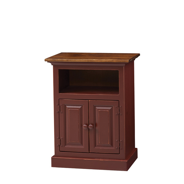 Poplar Open Top Nightstand
