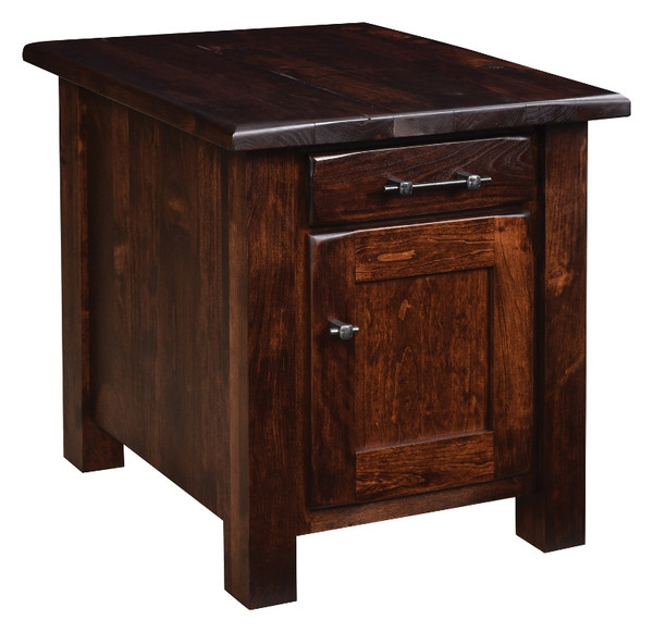 BF-2224-DD Barn Floor End Table