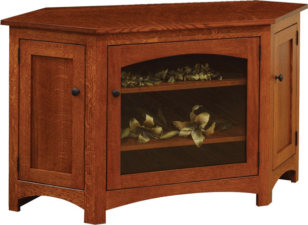 MS-53731-C Modern Shaker Corner TV Stand