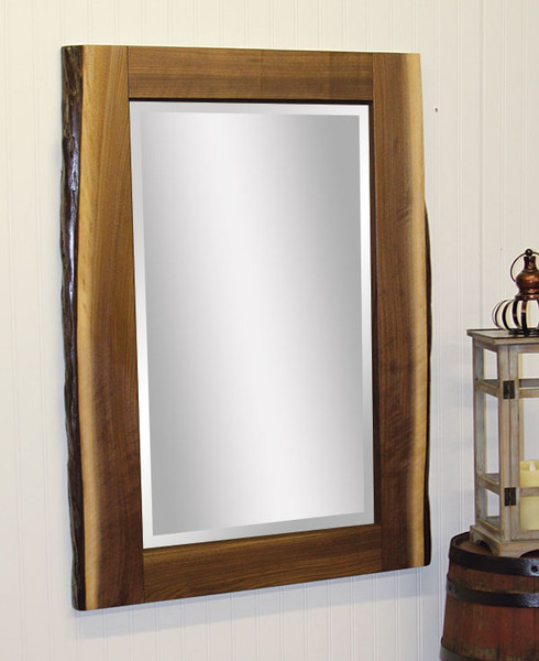 CC 2401 Live Edge Walnut Mirror