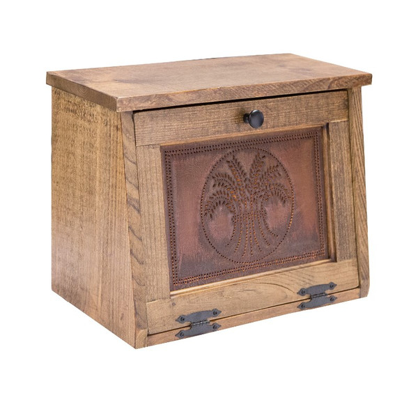 Rustic Pine Bread Box